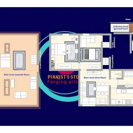 Appartement Le Fourneau Des Pianistes *