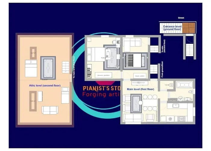 Apartmán Le Fourneau Des Pianistes *